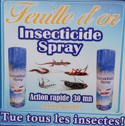 Feuille d'or insecticide spray